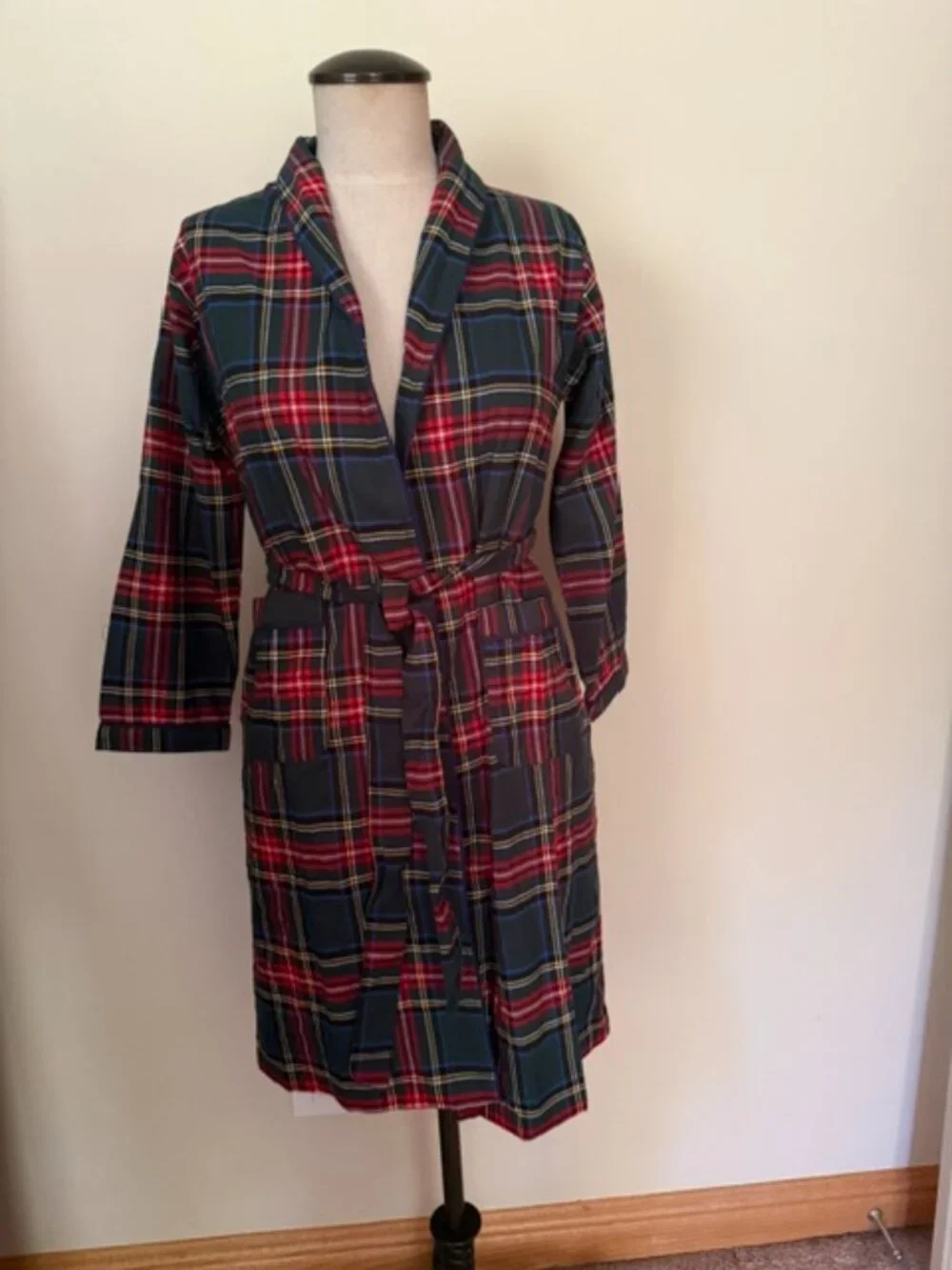 Petite Plume Kids Flannel Robe NEW